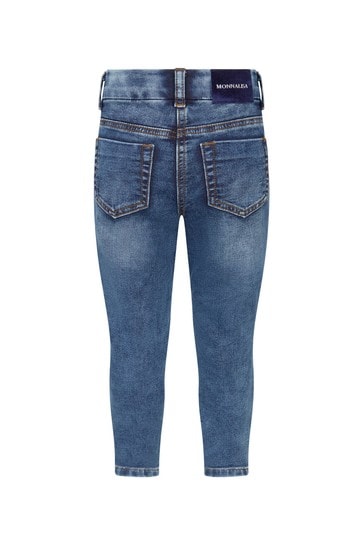 Monnalisa Girls Blue Jeans