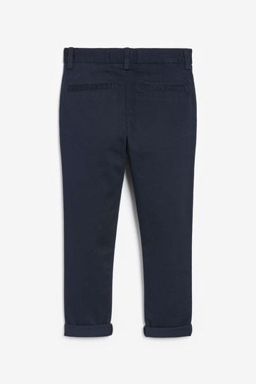 Boys black skinny chinos top