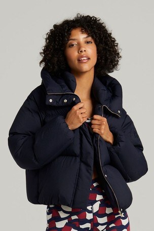 tommy jeans blue puffer jacket