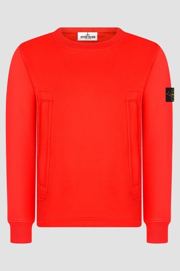 Boys Red Sweat Top