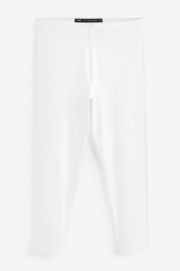 Buy White Cropped Leggings from Next Luxembourg