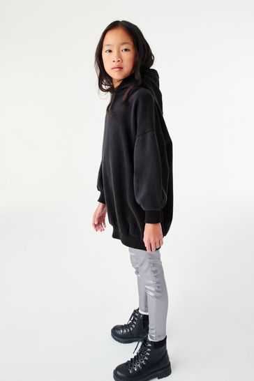 Girls longline hoodie shop
