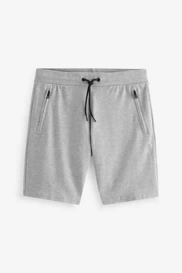 Mens grey deals jogger shorts