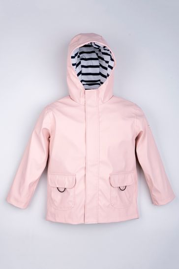 pale pink waterproof jacket