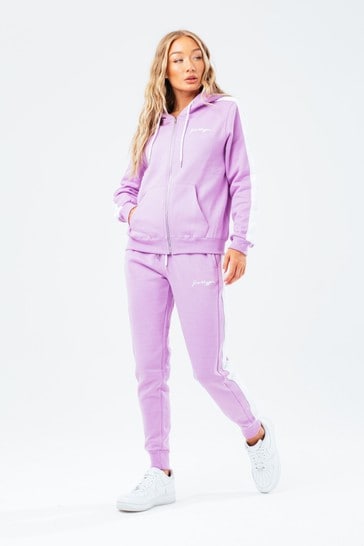 lilac tracksuit womens