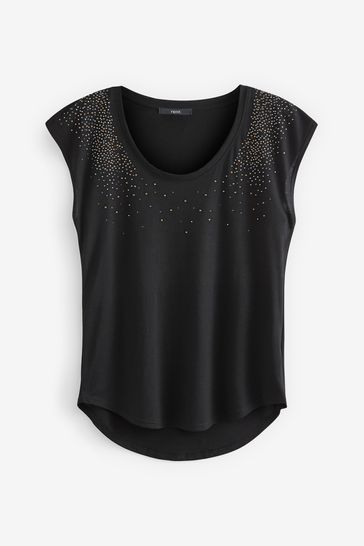Buy Short Sleeve Scoop Neck T-Shirt 