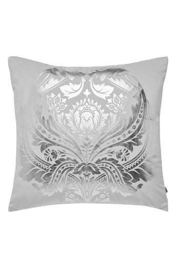grey damask cushions