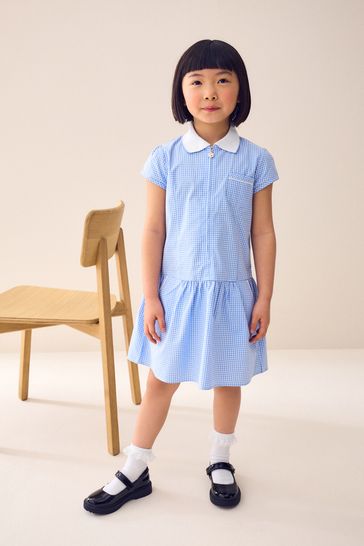 Zip up school summer sale dress