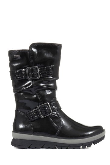 Buy Pavers Ladies Black Boots from the 