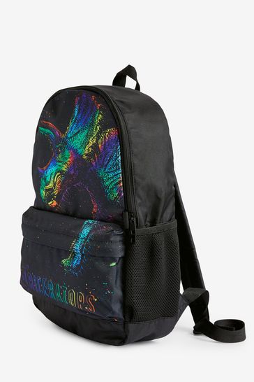 Black sales holographic backpack