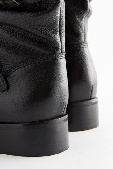 Buy Forever Comfort Faux Fur Lined Slouch Ankle Boots from Next