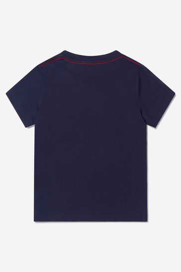 Boys Organic Cotton Logo T-Shirt