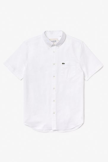Lacoste white dress shirt Clearance