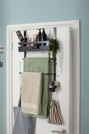 Towel racks for bathroom doors deals