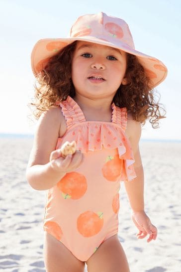Buy Ruched Strap Swimsuit 3mths 7yrs from Next
