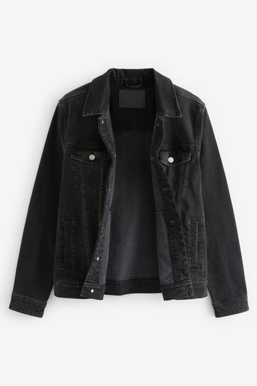 Black jeans jacket for girls top