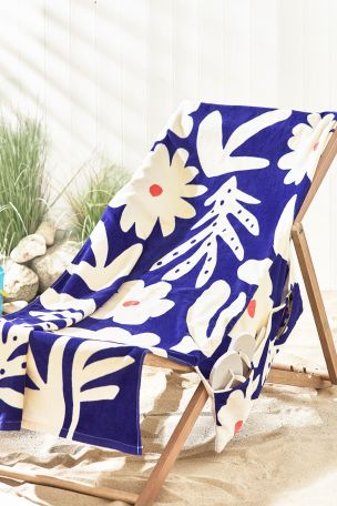 Buy Pocket 100 Cotton Beach Towel from Next