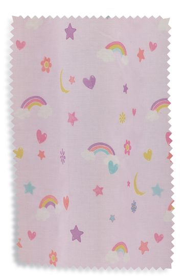 Pink Unicorns Ombre Eyelet Blackout Curtains