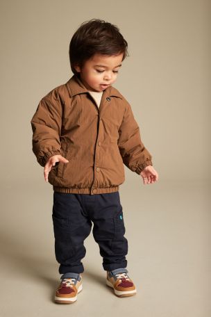 Tan Brown Coach Bomber Jacket 3mths 7yrs