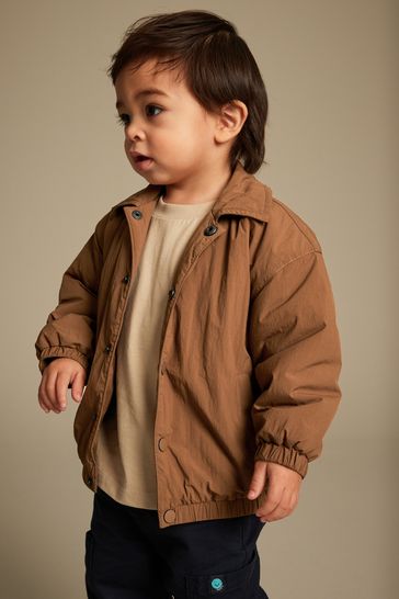 Tan Brown Coach Bomber Jacket (3mths-7yrs)