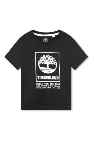Timberland logo best sale t shirt