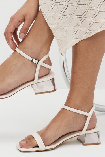 Comfortable strappy sandals with heels deals