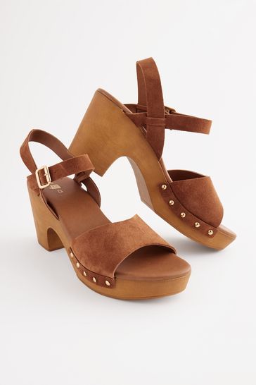 Open toe clog sandals shop