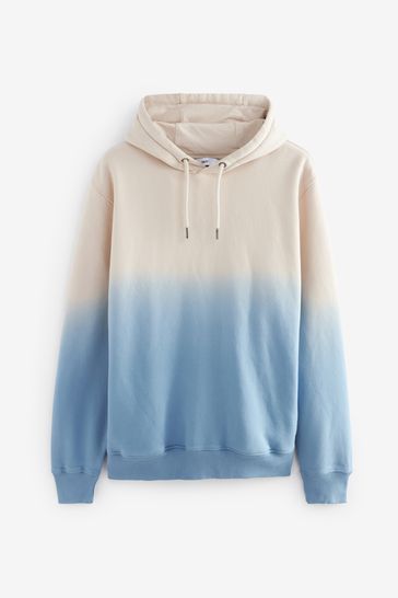 Ombre hooded sweatshirt clearance