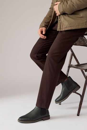 Buy Waxy Leather Chelsea Boots from Next