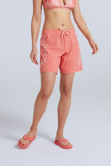 Buy Animal Womens Pink Lenora Printed Boardshorts from the Laura