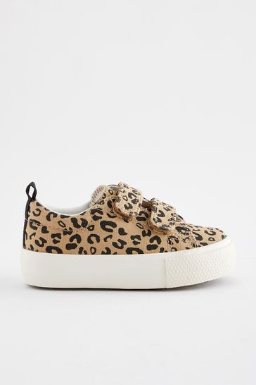 Leopard hotsell chunky trainers