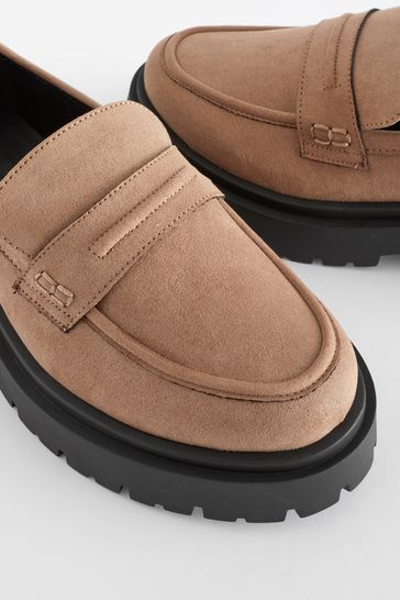 Neutral loafers hot sale