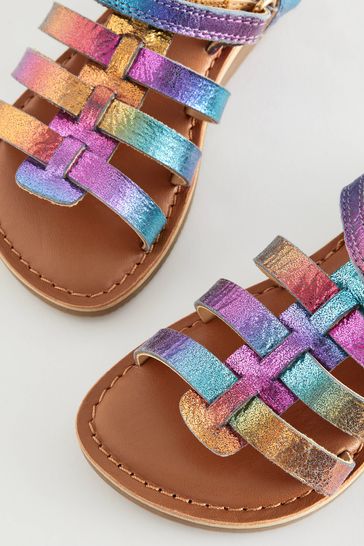 Rainbow best sale gladiator sandals
