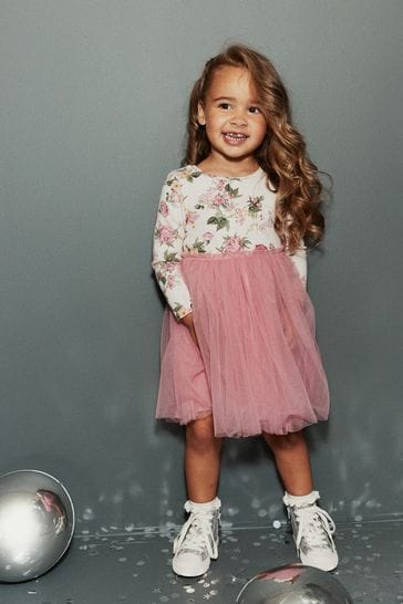 Long sleeve 2025 tutu dress baby