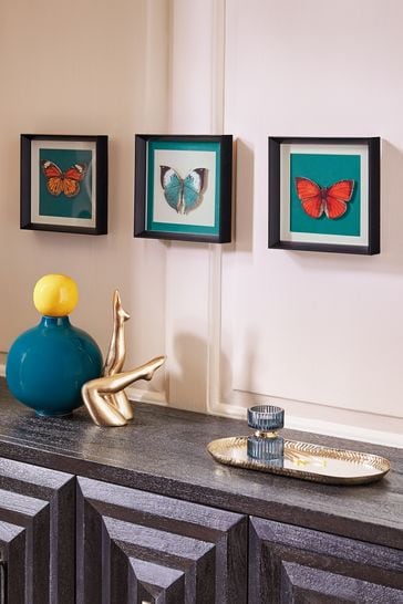 Art Butterflies Next from Set Wall 3 Buy 3D of Framed