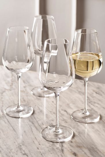 Buy Set of 4 Kya Wine Glasses from Next