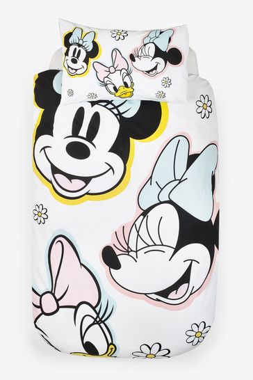 Buy Disney Minnie Mouse 100 Cotton Duvet Cover and Pillowcase Set