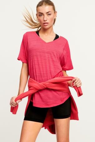 V shape t shirt online shopping top