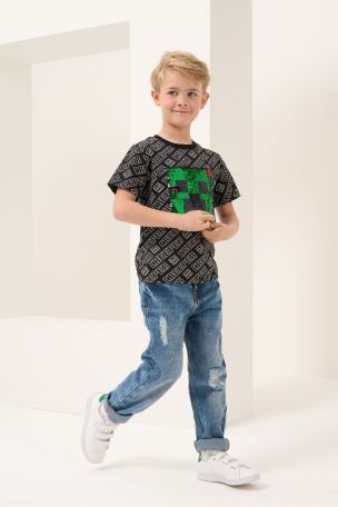 Minecraft t outlet shirt next