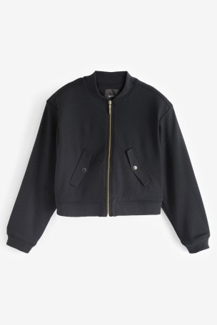 Black top ponte jacket