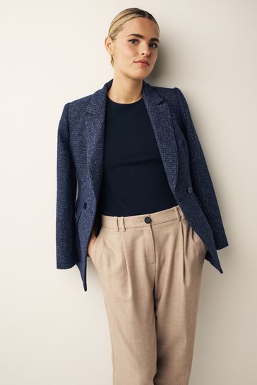 Long fitted deals blazer