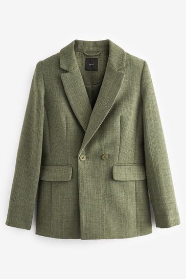 Fitted navy shop blazer womens