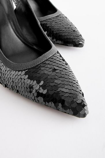 Gray pointed toe pumps sales