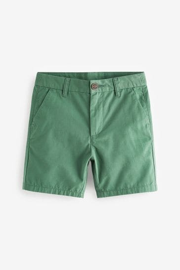 Green Chino Shorts (3-16yrs)