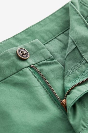 Green Chino Shorts (3-16yrs)