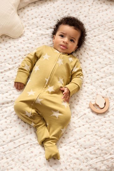Two way zip top baby pajamas
