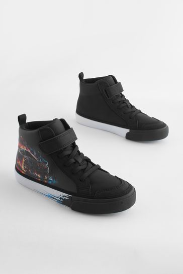 Black deals ankle trainers