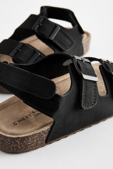 Buy Double Touch Fastening Strap Corkbed Sandals from Next