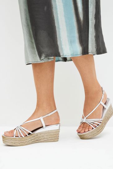 Bling discount wedge heels