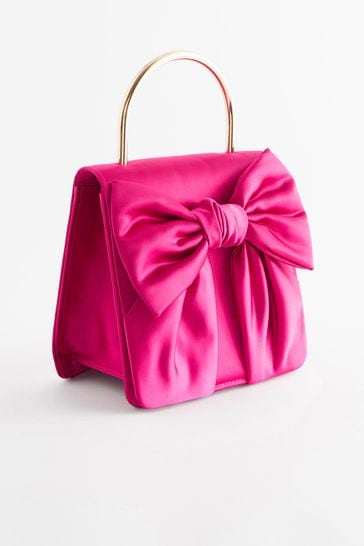 Valentino bow outlet clutch